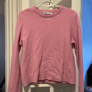 Zara Soft Pink Women's Sweater